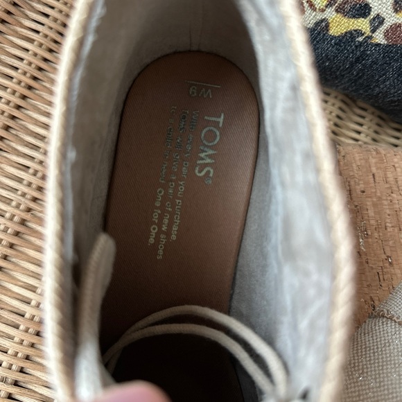 Toms Wedges Espadrille Booties - Picture 5 of 7